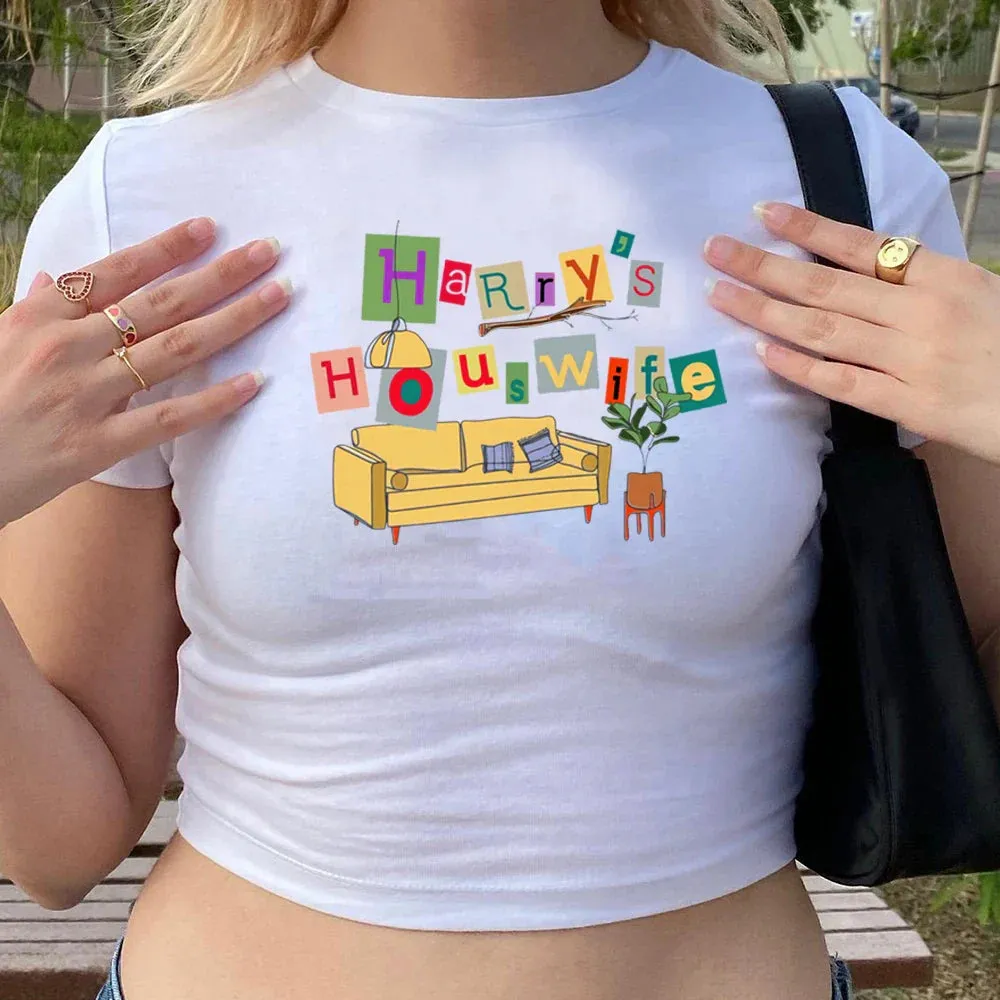 2024 Harry's House Y2K Crop Baby Tee for Women