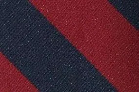 Bar-Stripe Crossover Tv Ties With Pearl Snap Uniform