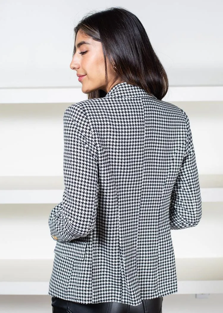 BB Dakota x Steve Madden Naomi Houndstooth Blazer ***FINAL SALE***