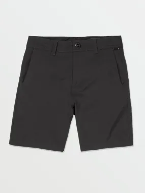 Big Boys Frickin Cross Shred Static Hybrid Shorts - Black Out