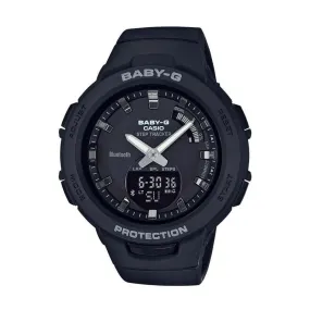 Casio BABY-G Bluetooth Black Digital Sports Ladies Watch - BSAB100-1A