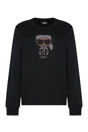 COTTON CREW-NECK SWEATSHIRT