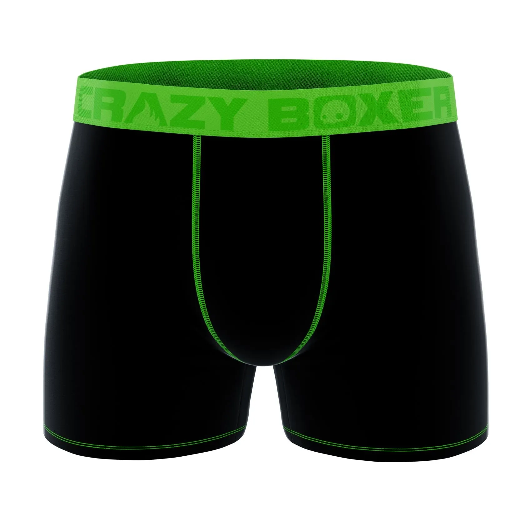 CRAZYBOXER All Star Neon Army Men's Boxer Briefs (3 pack)