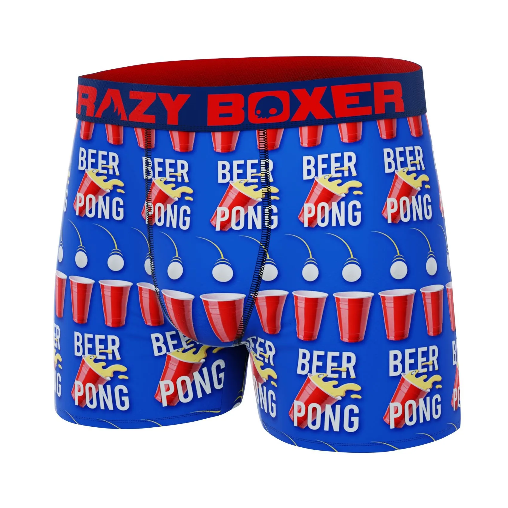 CRAZYBOXER Beer Men's Boxer Briefs