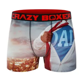 CRAZYBOXER Dad Men's Boxer Briefs