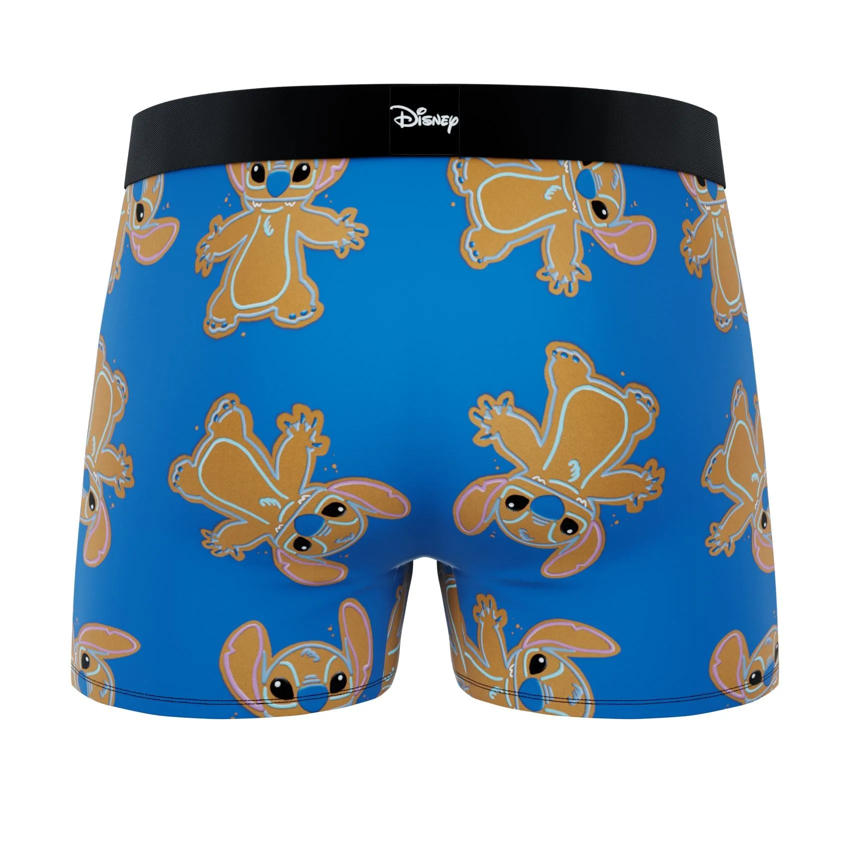 CRAZYBOXER Disney Lilo&Stitch Xmas Men's Boxer Briefs (3 Pack)