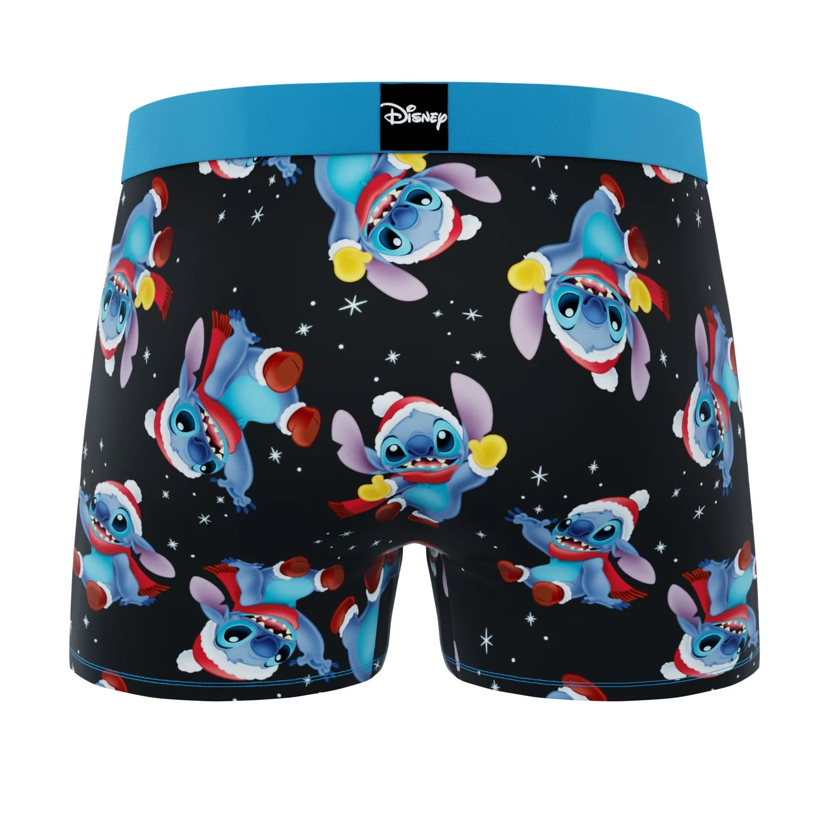 CRAZYBOXER Disney Lilo&Stitch Xmas Men's Boxer Briefs (3 Pack)