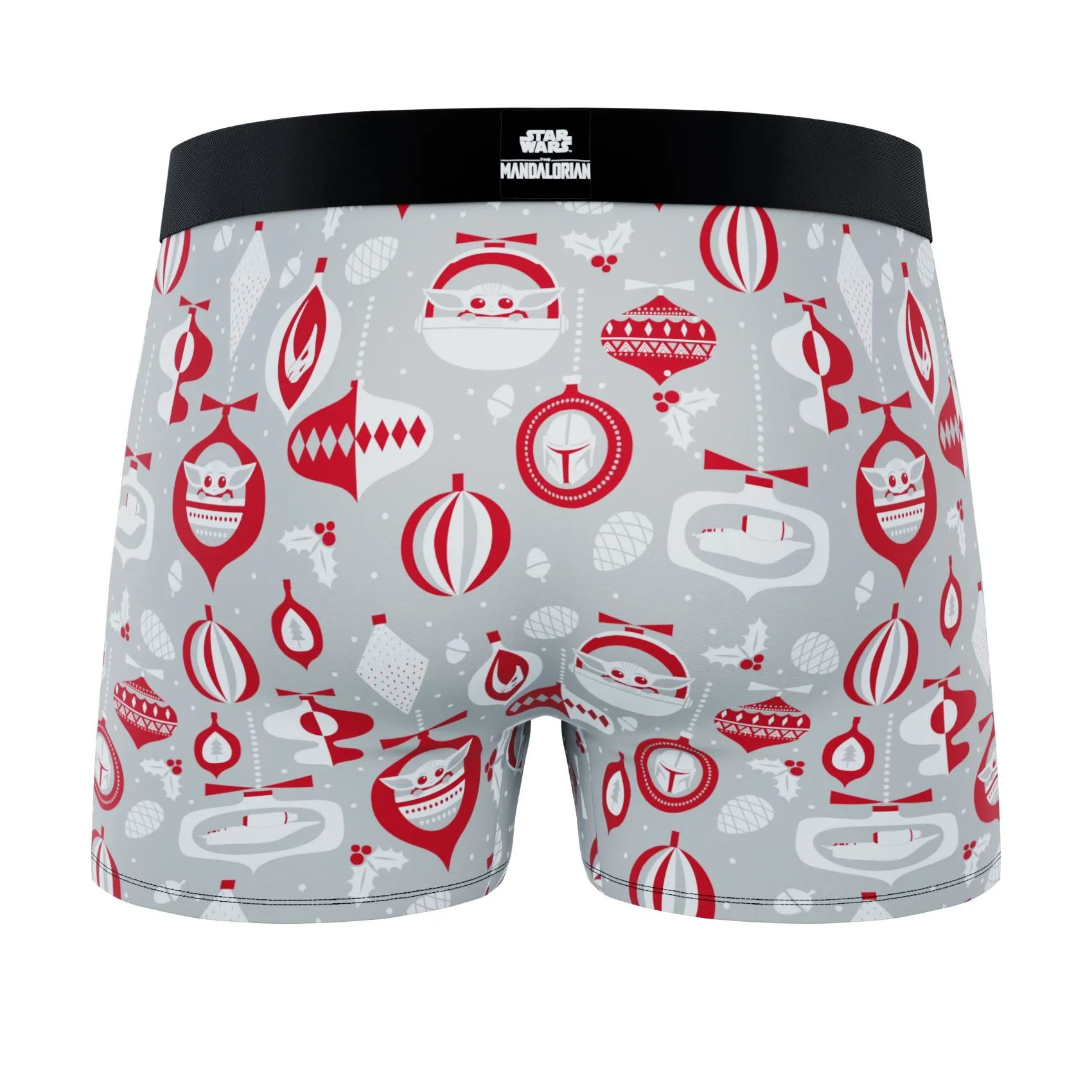 CRAZYBOXER The Mandalorian Holiday Men's Boxer Briefs