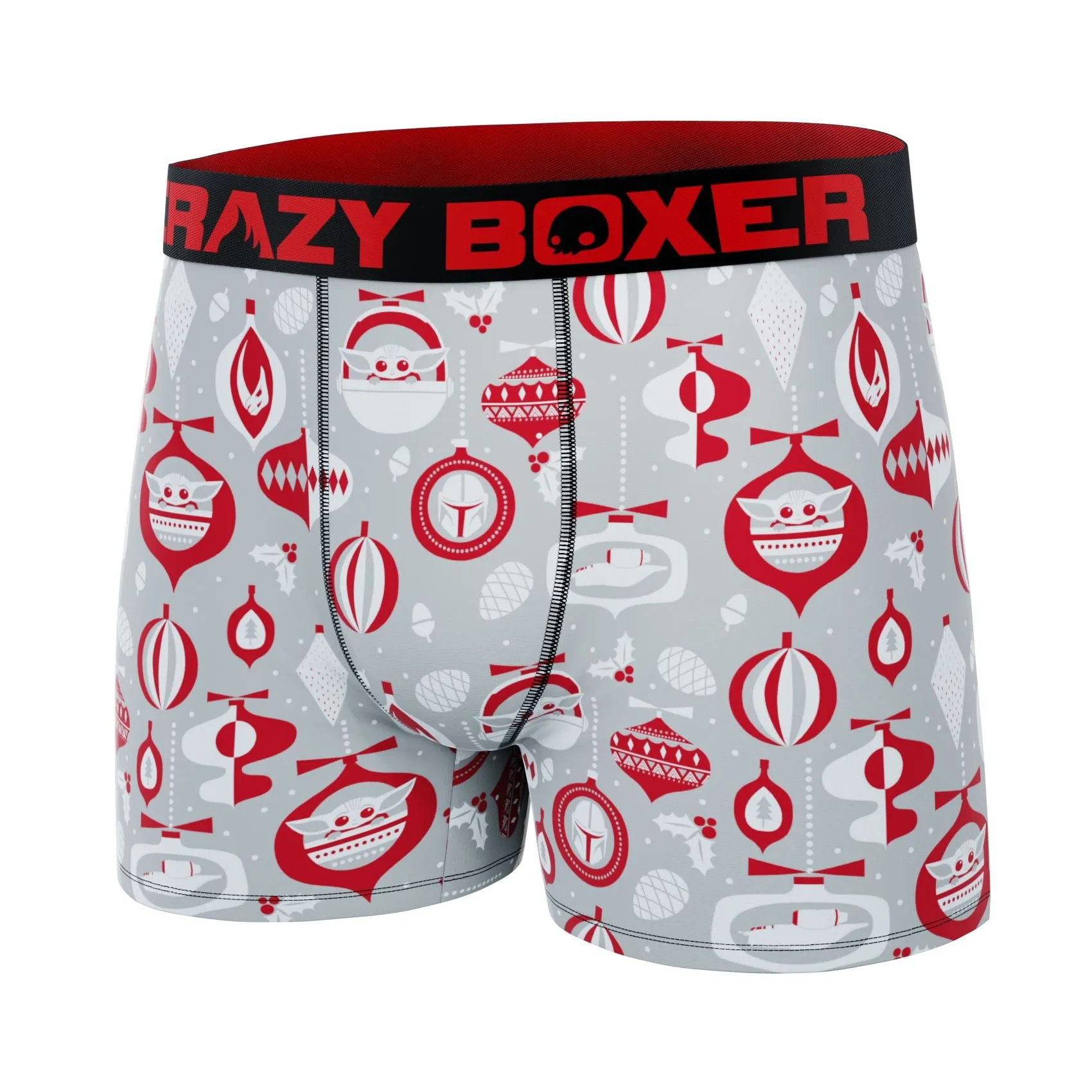 CRAZYBOXER The Mandalorian Holiday Men's Boxer Briefs