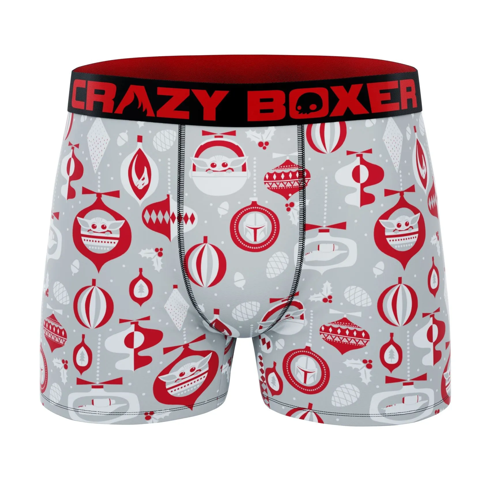 CRAZYBOXER The Mandalorian Holiday Men's Boxer Briefs