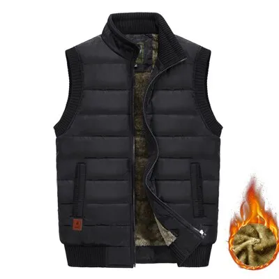 Fleece Warm Vest Coats