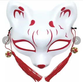 Half (1/2) Face Mask - Kitsune