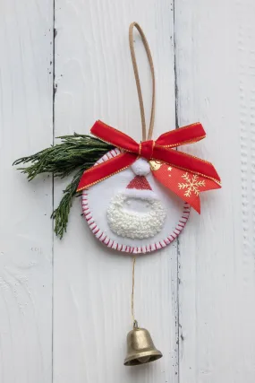 Handmade Christmas Ornament Series,Unique Holiday Decorations with Santa