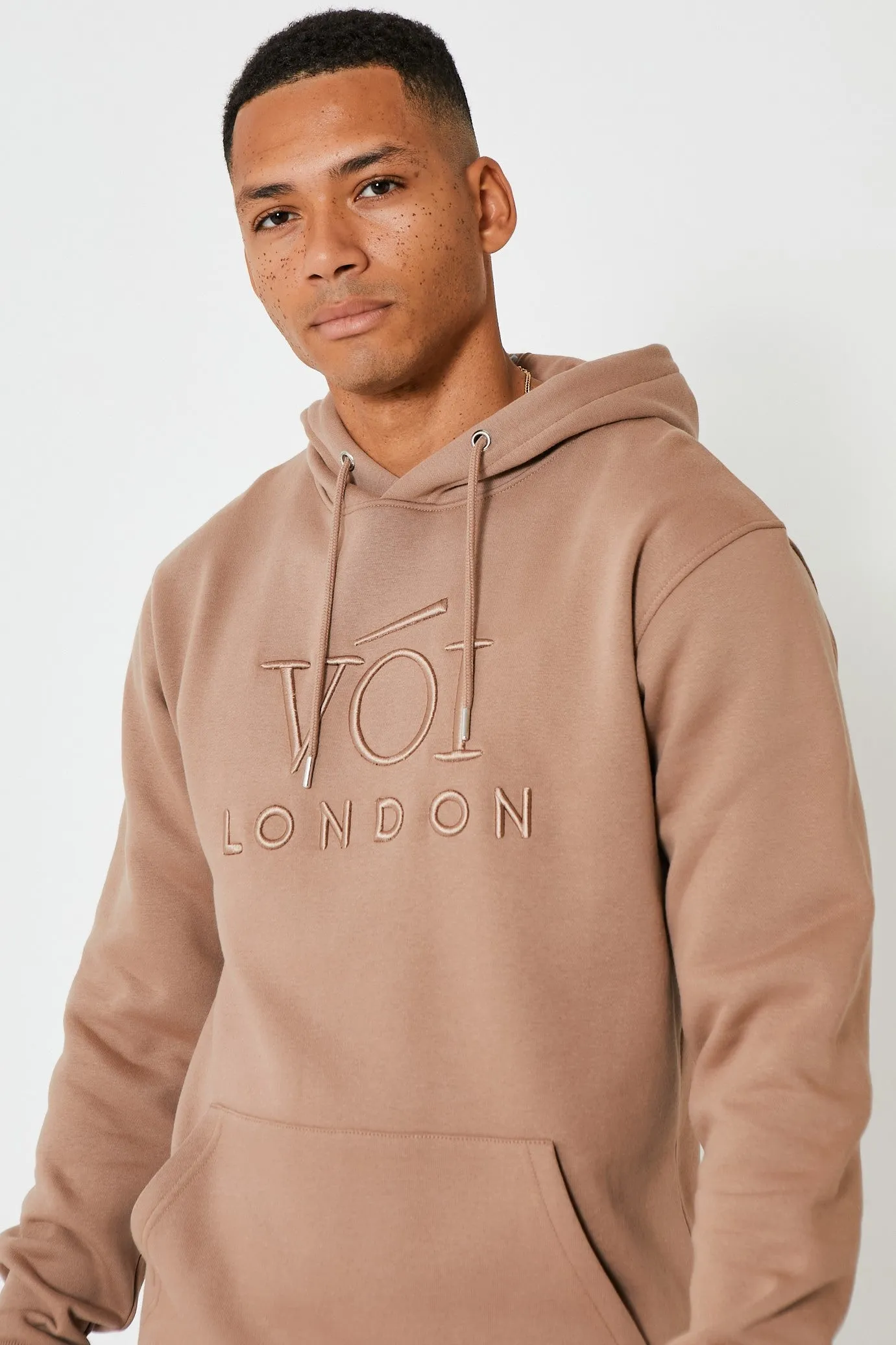 Holloway Road Fleece Tracksuit - Brown