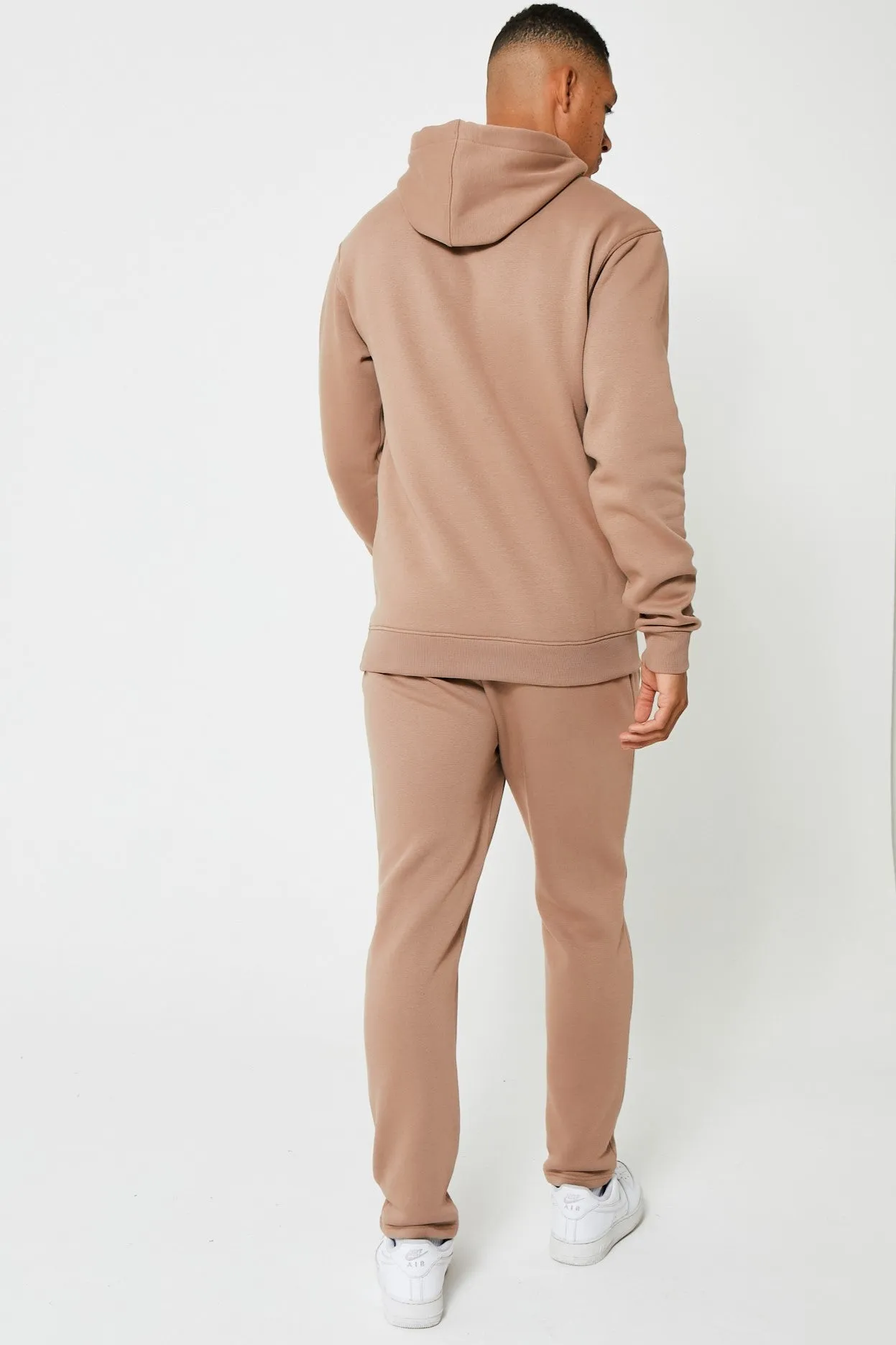 Holloway Road Fleece Tracksuit - Brown