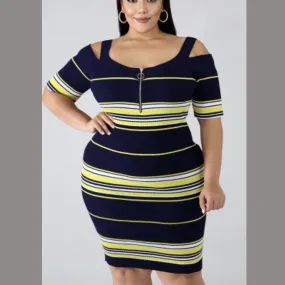 In Your Feelings Bodycon Dress (Plus Size)