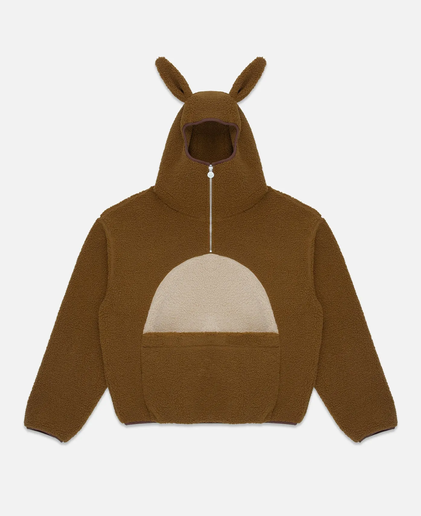 Kangaroo Fleece (Brown)