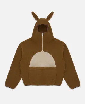 Kangaroo Fleece (Brown)