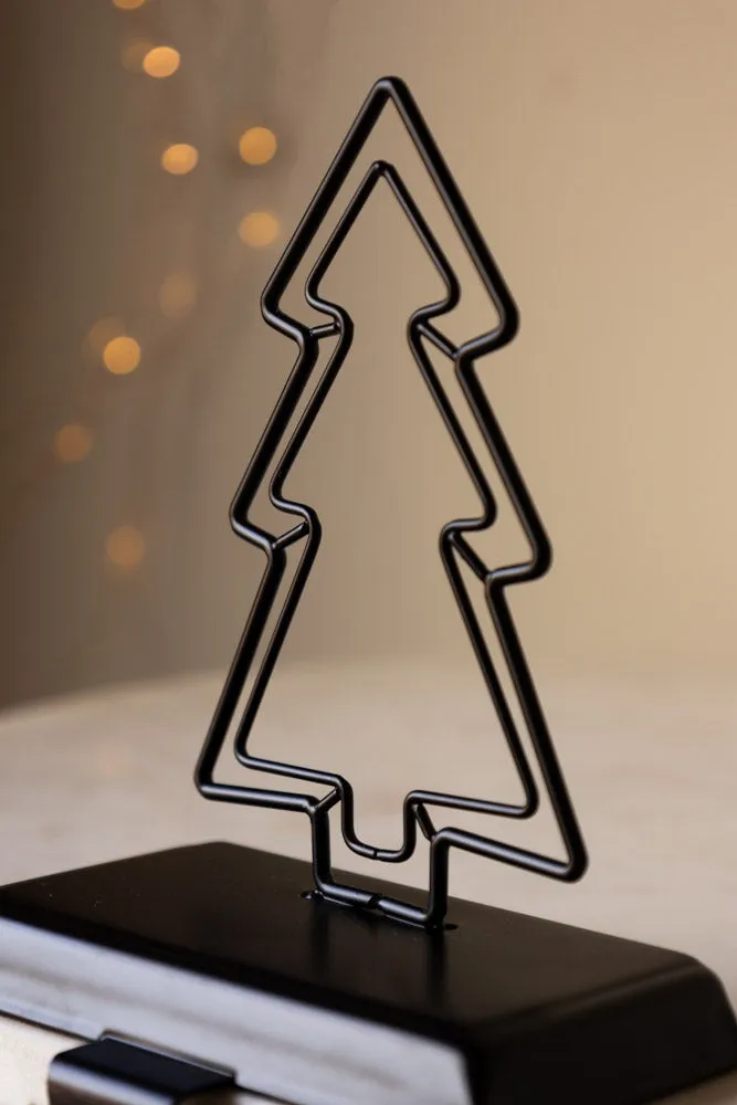 Metal Tree Stocking Holder