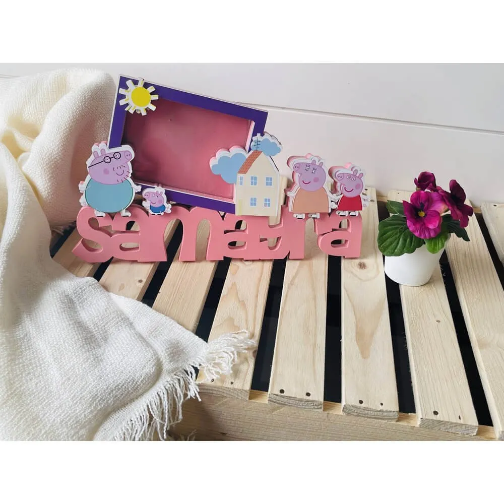 Oink Oink Peppa Photoframe