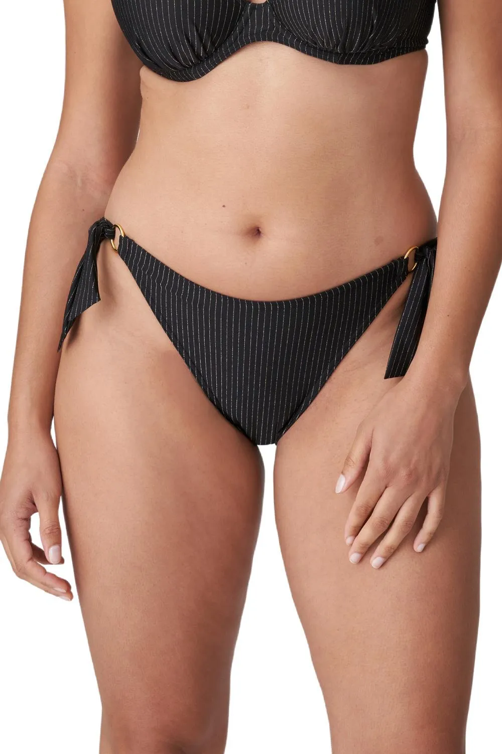 Prima Donna Swim SOLTA Side Tie Brief, Black (4010153)