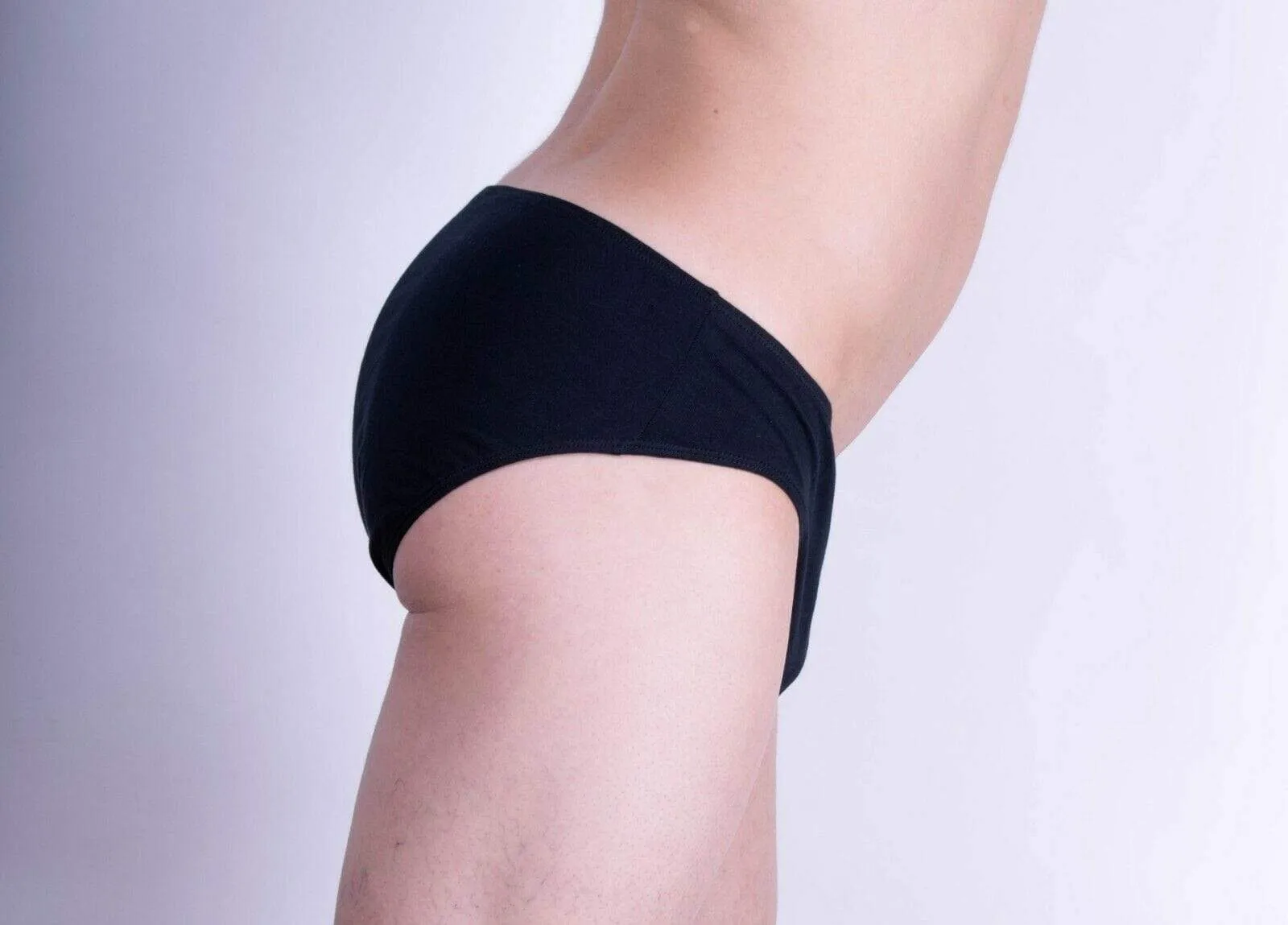 Punto Blanco Brief Invisible Briefs Confortable Fabric Slip Black 25