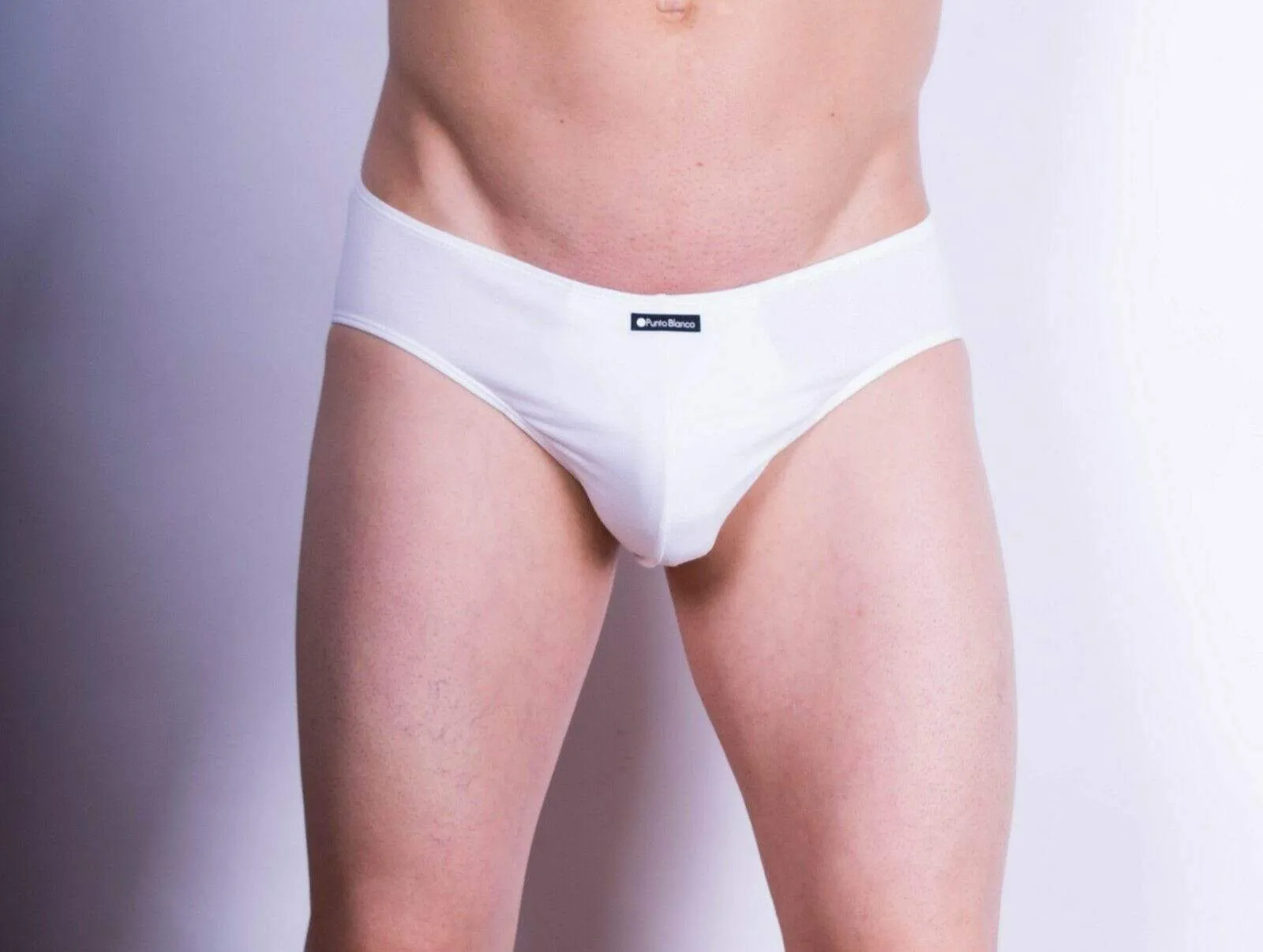 Punto Blanco Brief Invisible Slip Soft Cotton Briefs White 3619 25