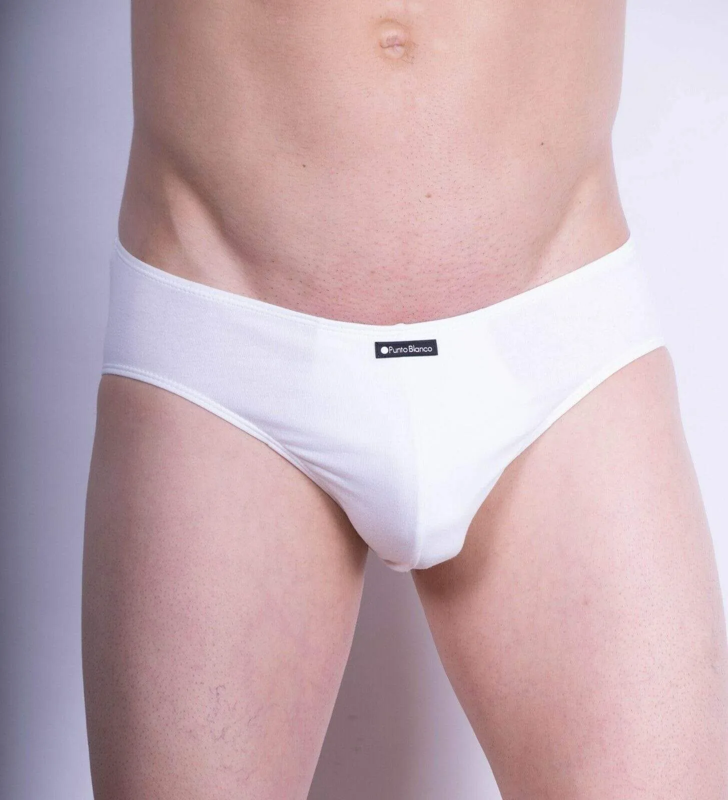 Punto Blanco Brief Invisible Slip Soft Cotton Briefs White 3619 25