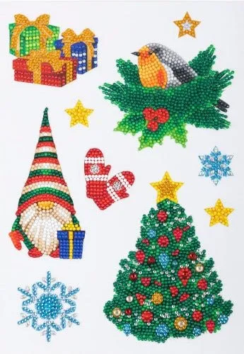 "Christmas" Crystal Art Wall Stickers