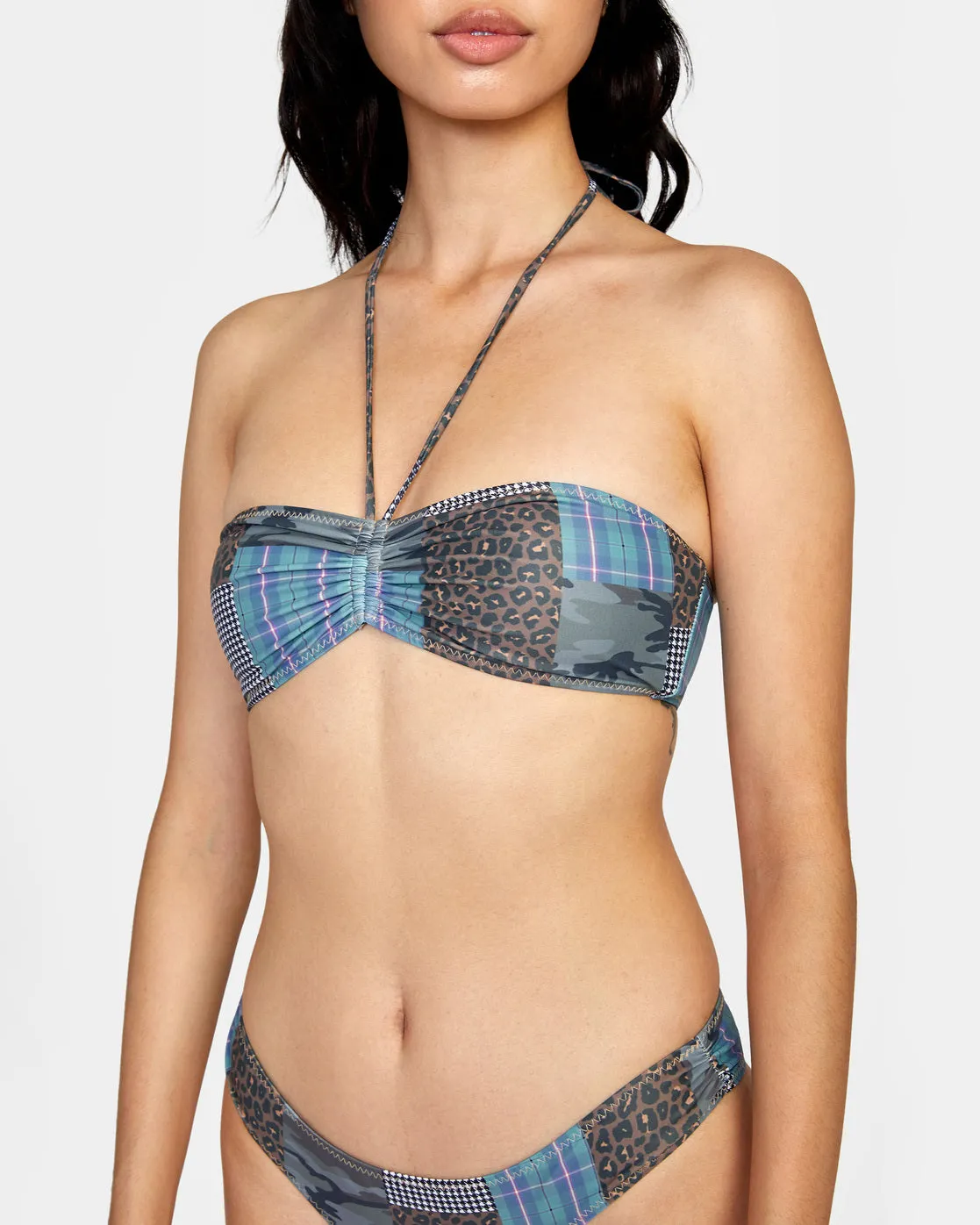 Steffani Stella Bandeau Bikini Top - Multi