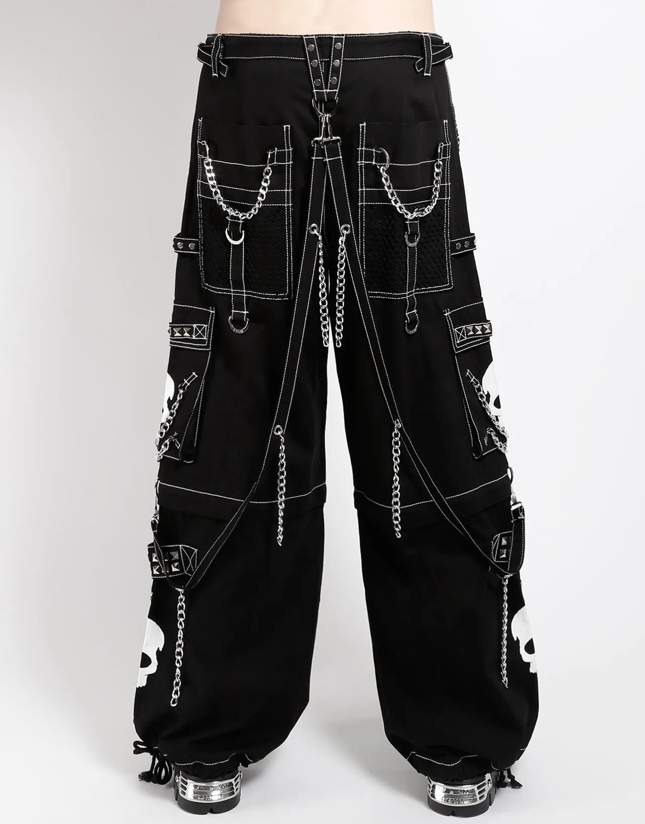 SUPER SKULL PANT WHITE SKULL