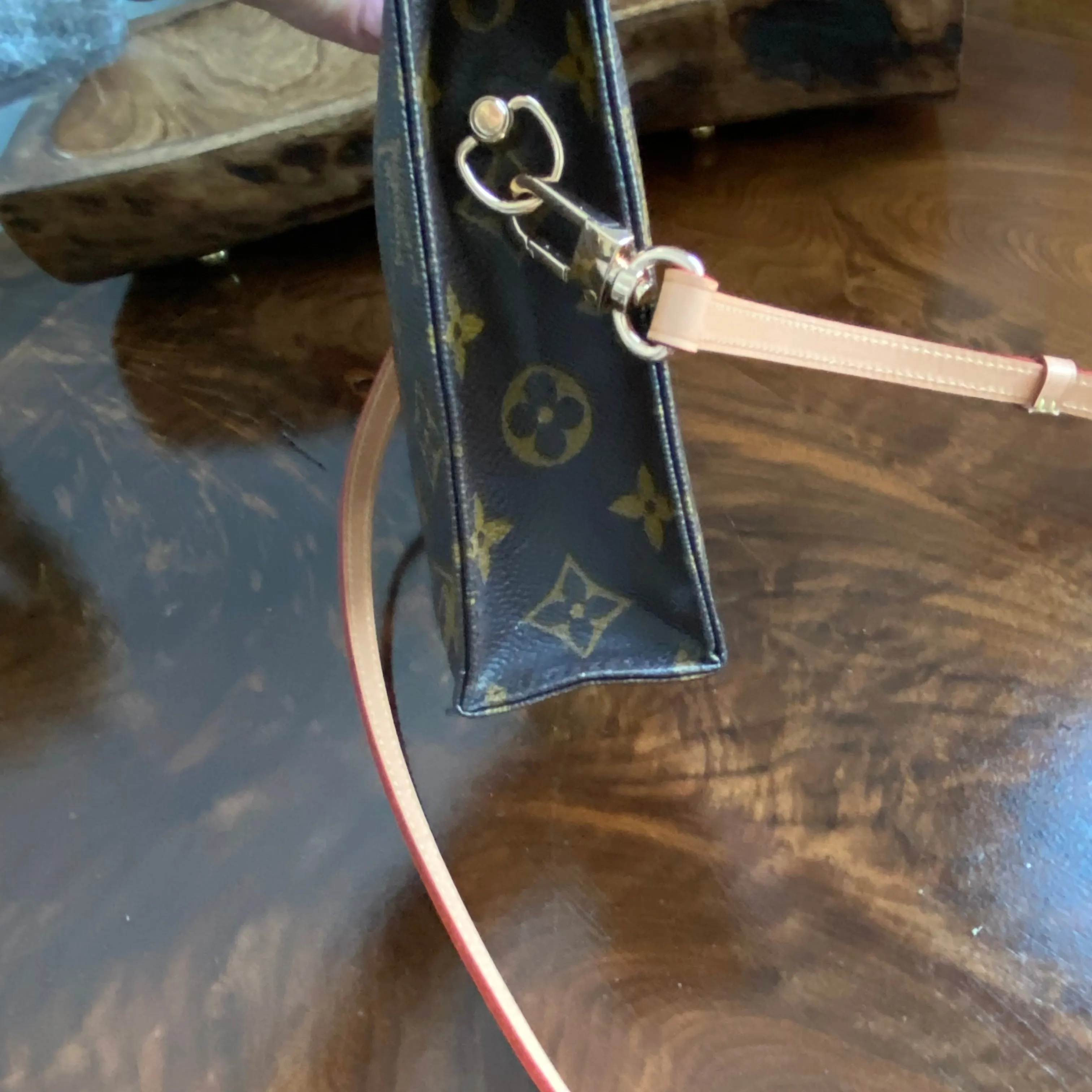 The Cygnet Crossbody - Vintage Monogram in Vachetta