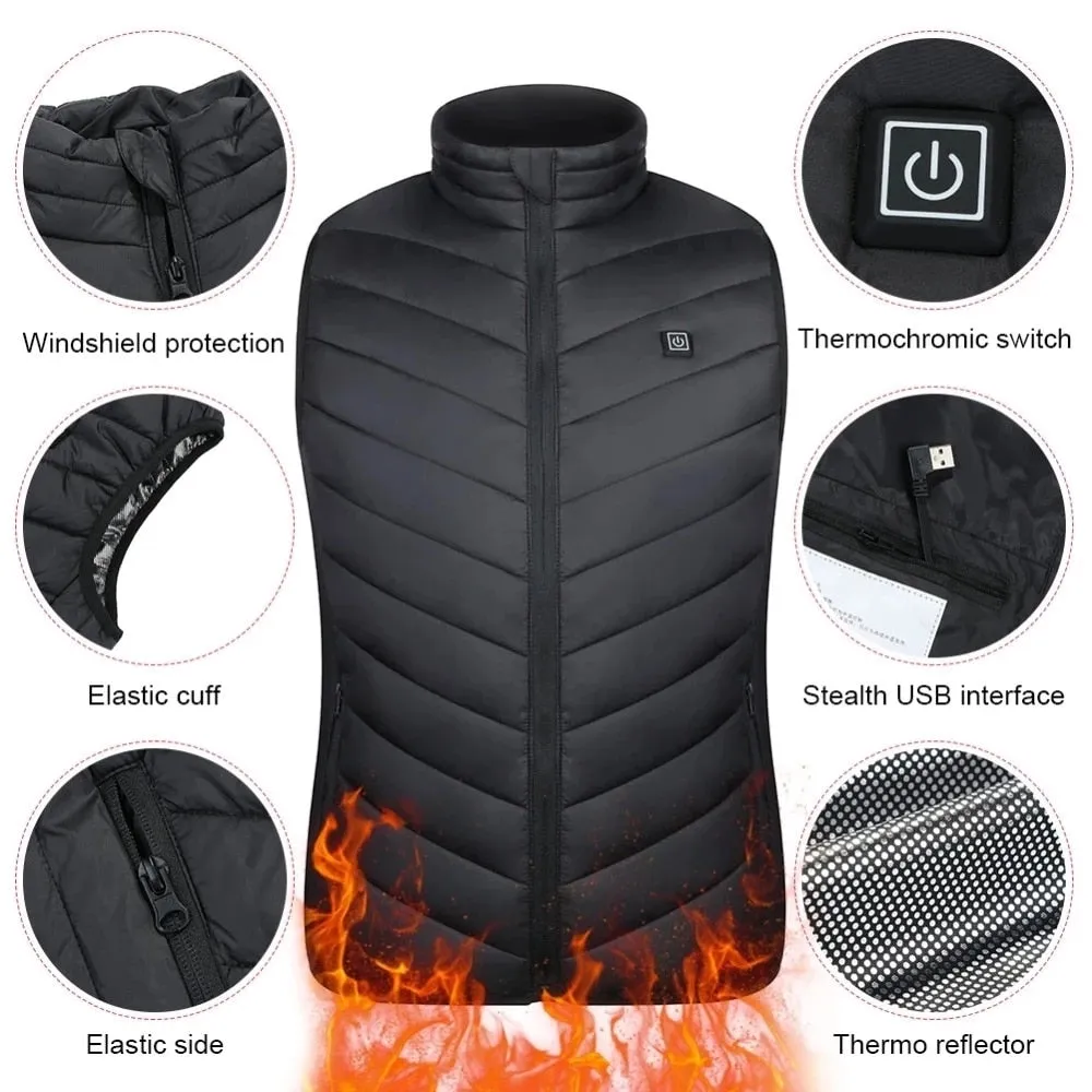 USB Electric Smart Heating Jackets