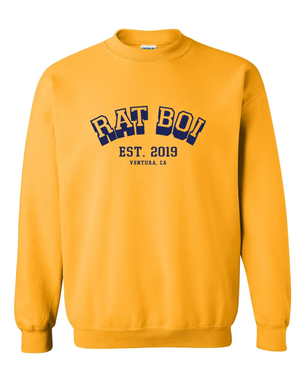 VARSITY PULLOVER IN BUFF